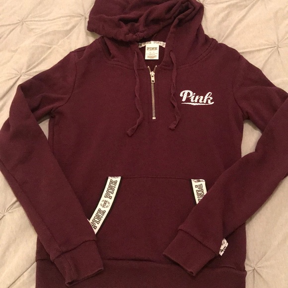 PINK Victoria's Secret Sweaters - PINK Victoria’s Secret Quarter Zip